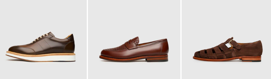 Passende Herrenschuhe für den Sommer
