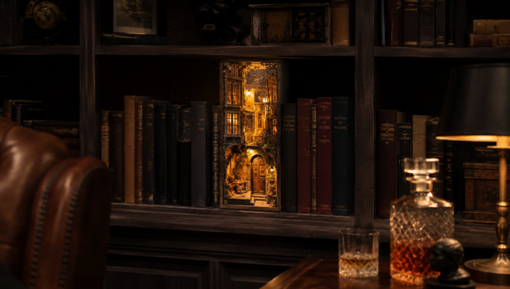 Book Nook im Bücherregal: Kleine Welten mit großer Wirkung