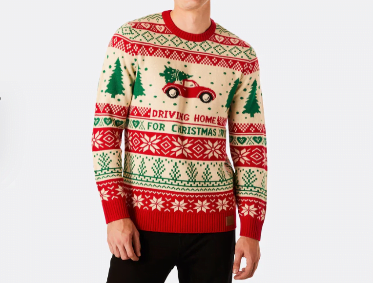 Driving Home for Christmas Pullover