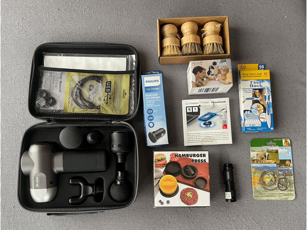 Inhalt einer 100-Euro- Mystery-Box