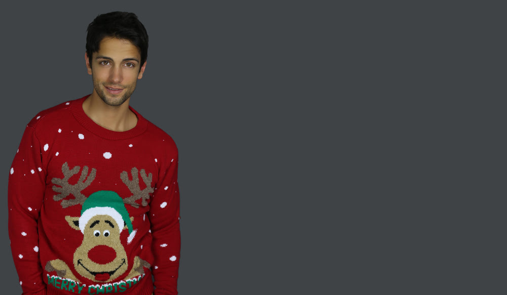 Lustiger Weihnachtspullover