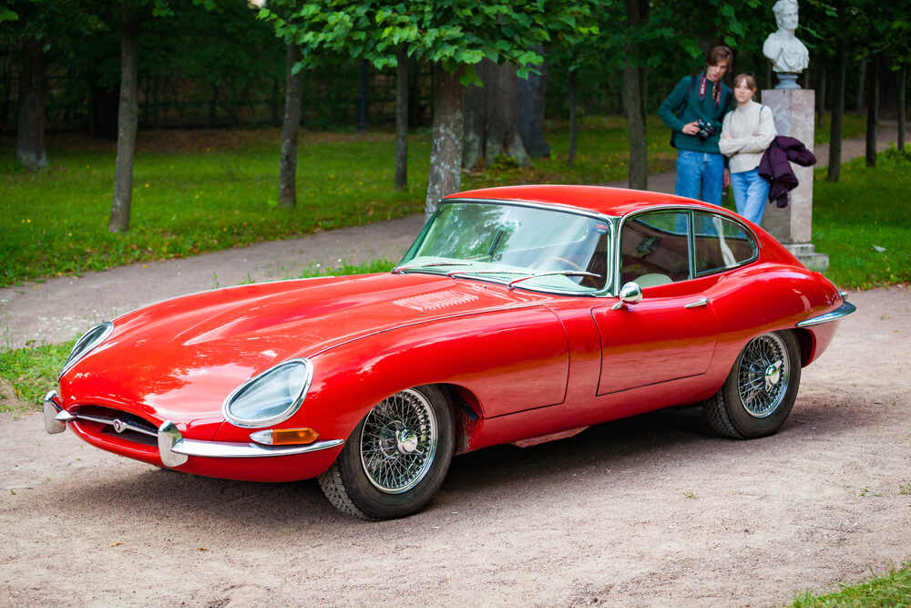 Roter Oldtimer