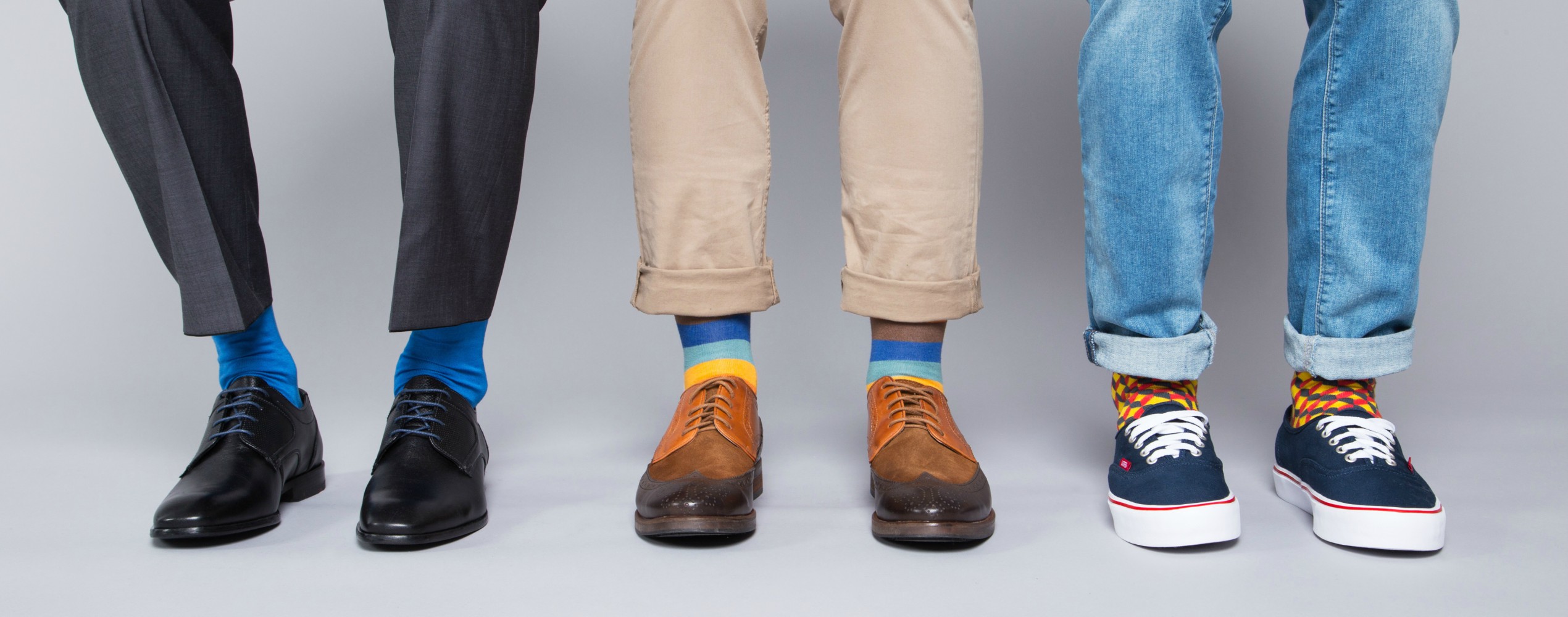 Bunte Socken machen schlau!