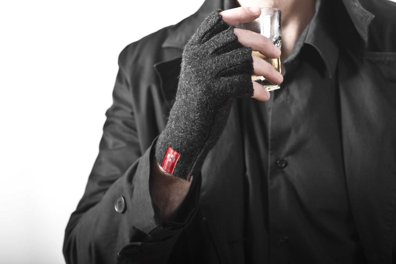 Stilfrage: Fingerlose Handschuhe